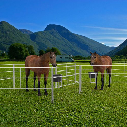 Portable aluminum horse fence application scenarios
