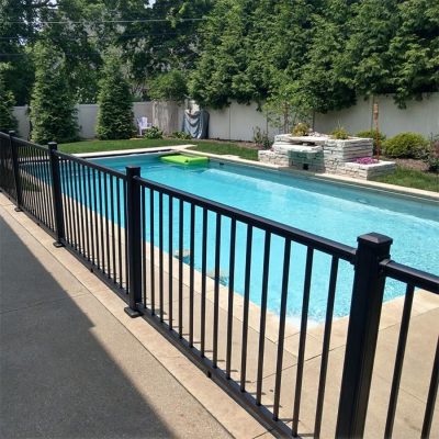 Aluminum Swimming Pool Fence 1200H