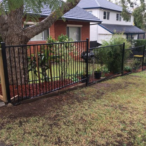 American Aluminum Flat Top/Flat Bottom Fence