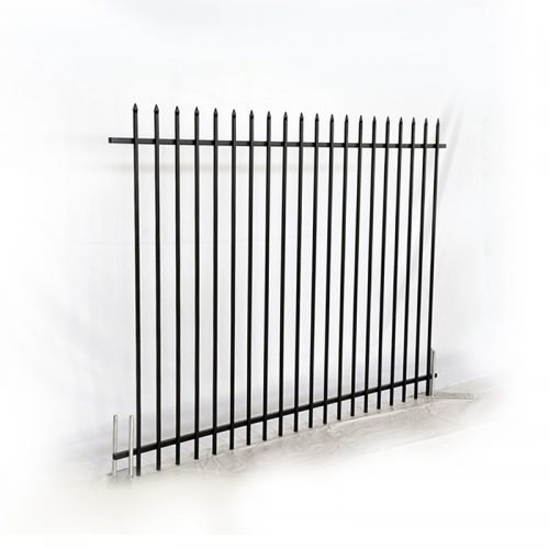 Galvanized Steel Garrison Security Fence Panels