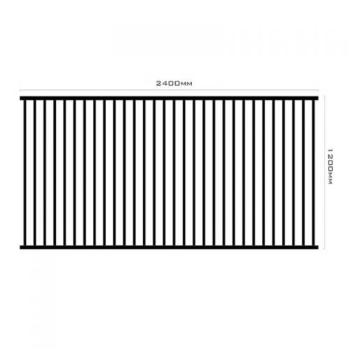 Aluminum Swimming Pool Fence Panel Sizes