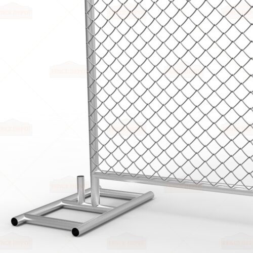 Chain Link Temporary Fence Footing