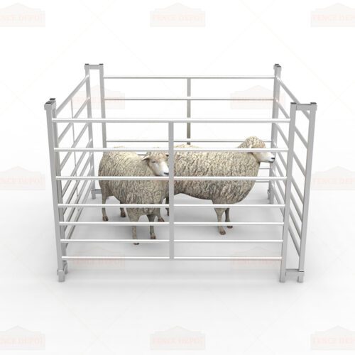 7 Railed Metal Galvanized 4ft Sheep Hurdle