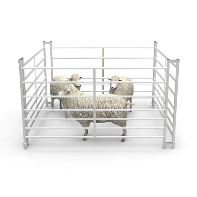 7 Rail Metal Sheep Hurdle Fence Detail