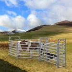 Cattle Fence, 10 Head Cattle Metal Steel Fence Panels