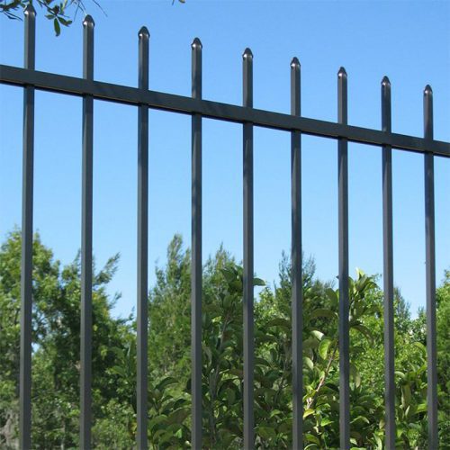 Black Spear Top Aluminum Fence panels - FENCE DEPOT