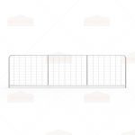 I-Stay Metal Galvanized Mesh Farm Gates 4180mm x 1170mm