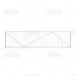 N-Stay Metal Galvanized Mesh Farm Gates 4780mm(16ft)x1170mm(4ft)