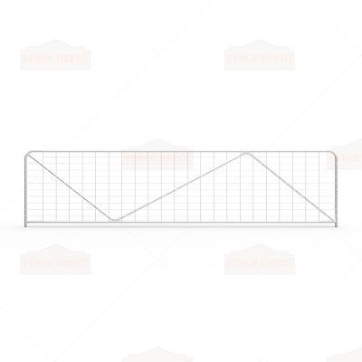 N-Stay Metal Galvanized Mesh Farm Gates 4780mm(16ft)x1170mm(4ft)