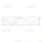 W-Stay Metal Galvanized Mesh Farm Gates 5380mm(18ft)x1170mm(4ft)