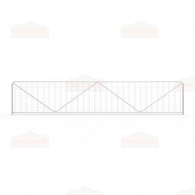 W-Stay Metal Galvanized Mesh Farm Gates 6040mm(20ft)x1170mm(4ft)