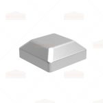 50x50mm Square Galvanized Steel Cattle Fence Post Caps