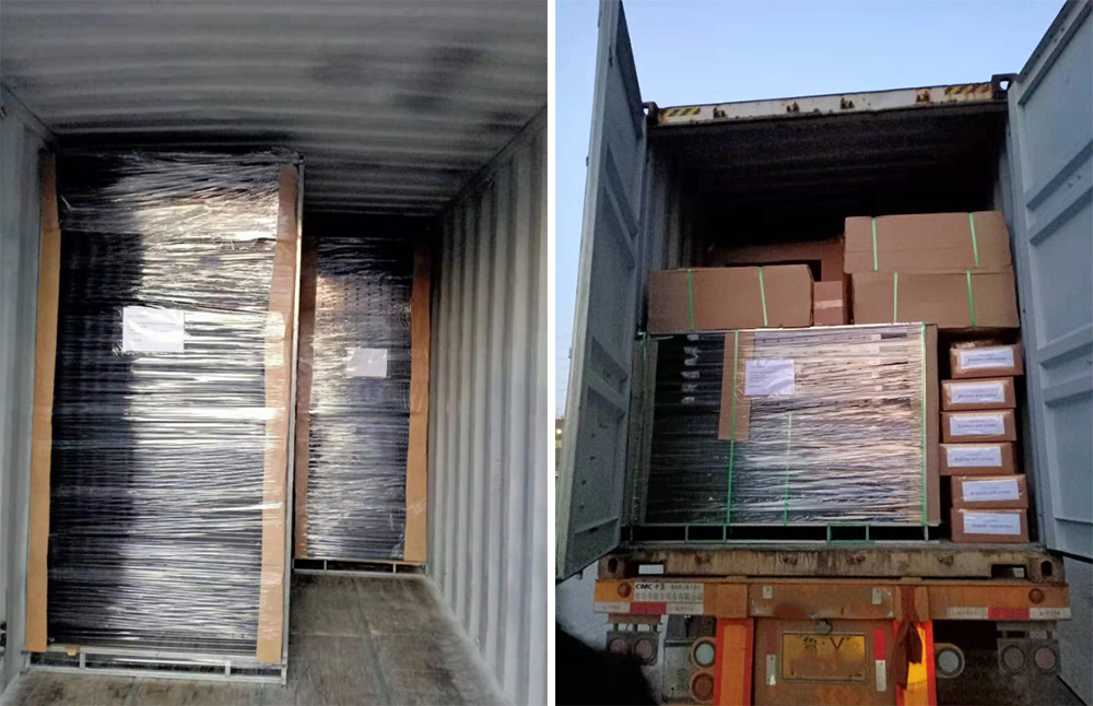 Packaging and Shiping of flat top fence