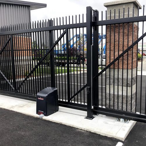 Commercial&Industrial Metal Steel Electric Sliding Gate