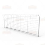 I-Stay Metal Galvanized Mesh Farm Gates 3580mm x 1170mm