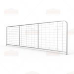 I-Stay Metal Galvanized Mesh Farm Gates 4180mm x 1170mm