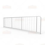 I-Stay Metal Galvanized Mesh Farm Gates 4780mm x 1170mm