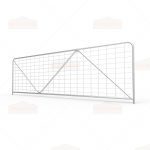 N-Stay Metal Galvanized Mesh Farm Gates 4180mm(14ft)x1170mm(4ft)