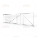 N-Stay Metal Galvanized Mesh Farm Gates 4780mm(16ft)x1170mm(4ft)