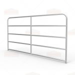 5-Bar Metal Galvanised Farm Gates 2370mm(8ft)x1170mm(4ft)