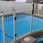 Black Aluminum Fence Pool Gate, Swimming Pool Gates