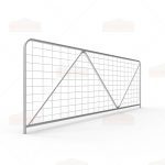 N-Stay Metal Galvanized Mesh Farm Gates 4180mm(14ft)x1170mm(4ft)