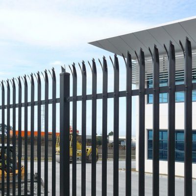 High-Security Steel Palisade Fence