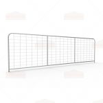 I-Stay Metal Galvanized Mesh Farm Gates 4180mm x 1170mm