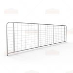 I-Stay Metal Galvanized Mesh Farm Gates 4780mm x 1170mm