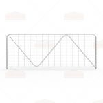 Metal Galvanized Mesh N-Stay Farm Gates 2980mmx1170mm