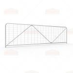 N-Stay Metal Galvanized Mesh Farm Gates 4180mm(14ft)x1170mm(4ft)