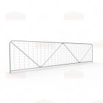 W-Stay Metal Galvanized Mesh Farm Gates 5380mm(18ft)x1170mm(4ft)