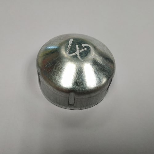 Round Metal Steel Fence Post Caps