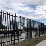 Black Spear Top Aluminum Fence panels - FENCE DEPOT