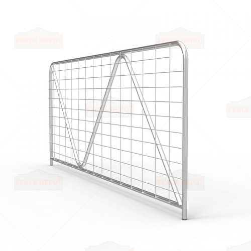 Metal Galvanized Mesh N-Stay Farm Gates 2980mmx1170mm
