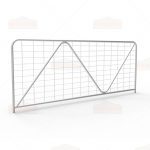 Metal Galvanized Mesh N-Stay Farm Gates 2980mmx1170mm