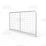 I-Stay Metal Galvanized Mesh Farm Gates 2380mm x 1170mm