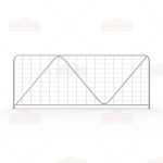 Metal Galvanized Mesh N-Stay Farm Gates 2980mmx1170mm
