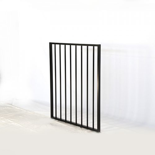 Black Aluminum Pool Gate Fence