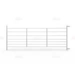 8ft 7 Railed Metal Galvanized Sheep Hurdle Fence