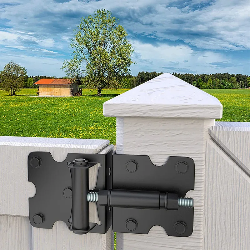 Adjustable Self-Closing Gate Hinges Application