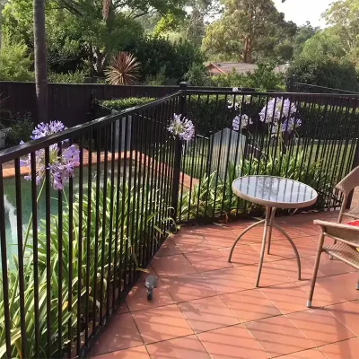 Aluminum Fence around pool