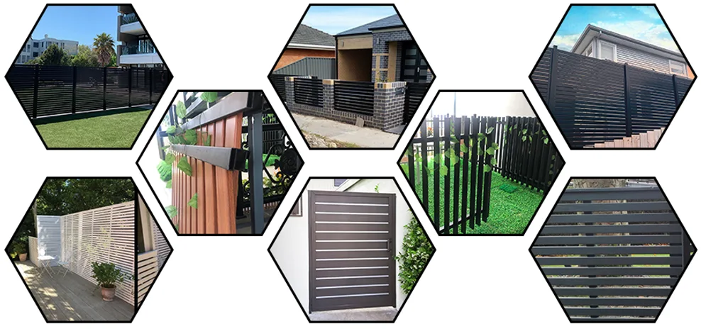 Aluminum Slat Fencing Application Scenario