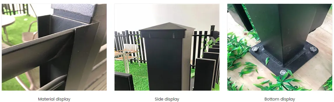 Aluminum Slat Fencing Details