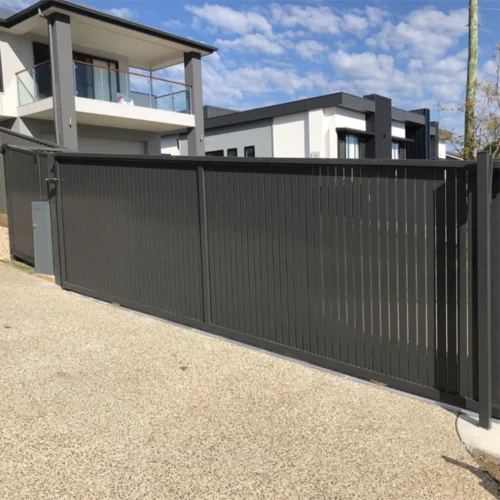 Aluminum Slat Sliding Gate