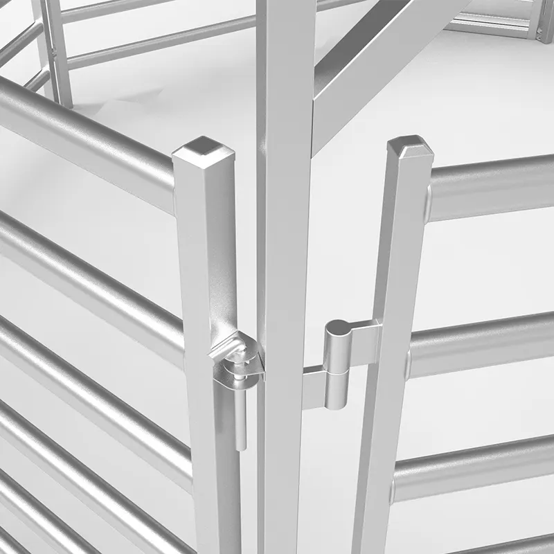 Metal Cattle Fence Detail 