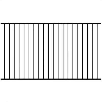 Flat Top Steel Fence