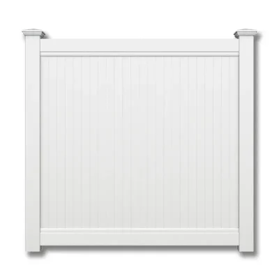 White PVC Gates detail