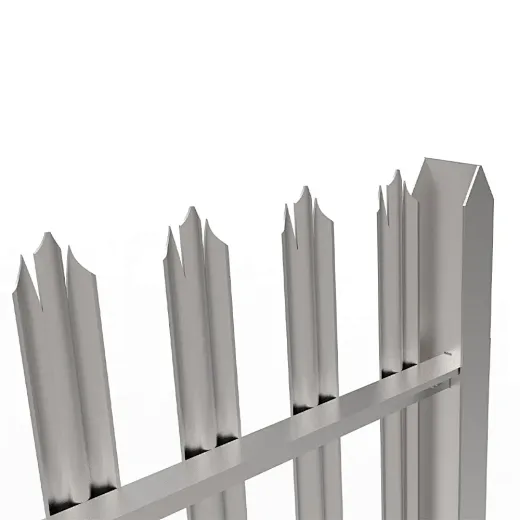 Steel Palisade Fence Details