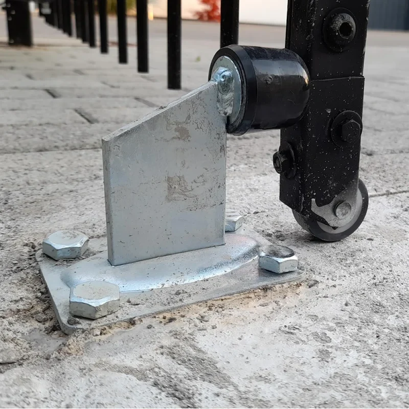 Steel Sliding Gate Stopper Kit Application